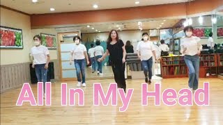 All In My Head Line Dance-Absolute Beginner