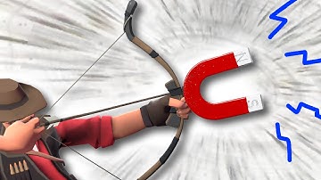 tf2’s huntsman hit detection is magnetic