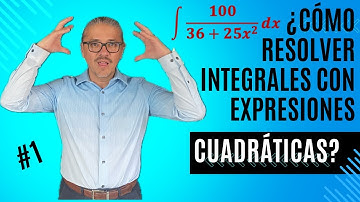 ¿Cómo resolver integrales con expresiones cuadráticas? (1) con #mathfelix_ Prof. Félix Fernández