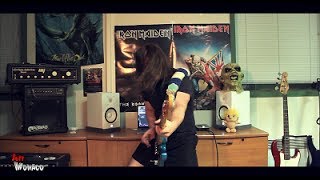 Video thumbnail of "Iron Maiden - The Evil That Men Do Bass Cover"