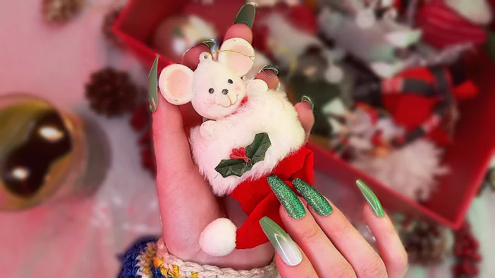 ASMR ❄️ Christmas Ornament Show and Tell!