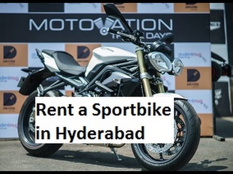Rent A Daytona 675 Street Triple In Hyderabad India Youtube