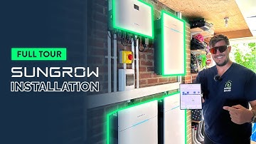 Our FIRST Ever Sungrow Inverter, Optimiser and Battery Installation! | Here