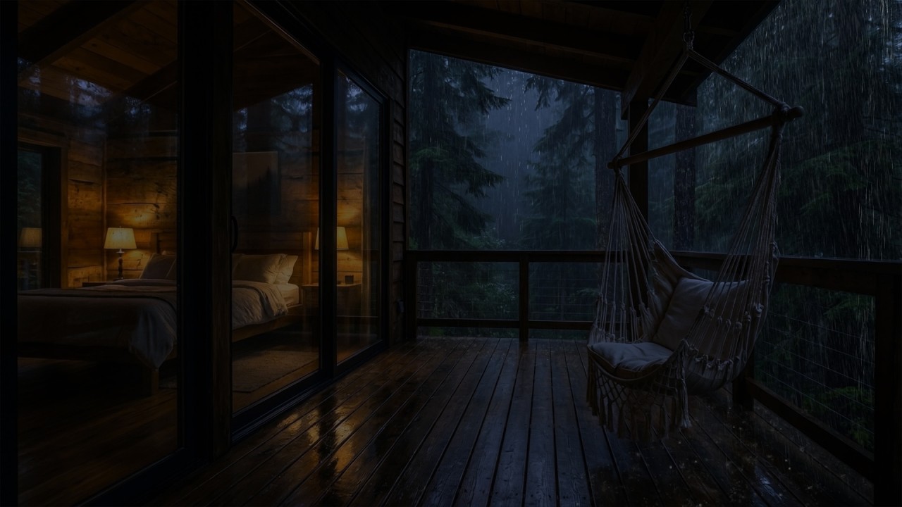 Relaxing Rain Ambience for Deep Sleep, Study, Meditation, and Stress Relief