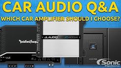 Which Car Amplifier Should I Choose? | Car Audio Q&A 