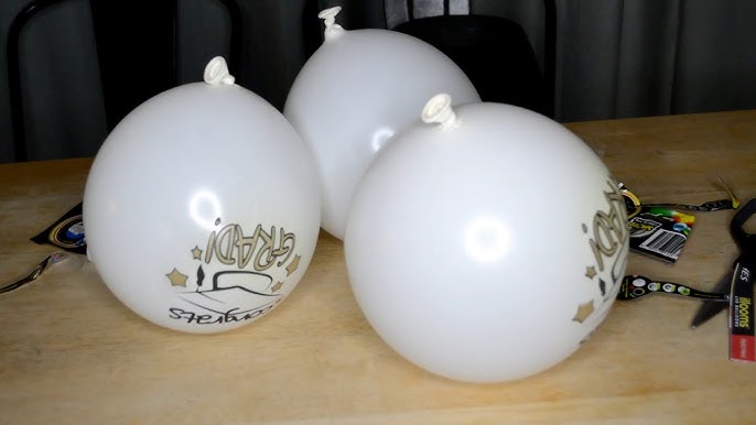 5 palloncini viola con LED illooms™