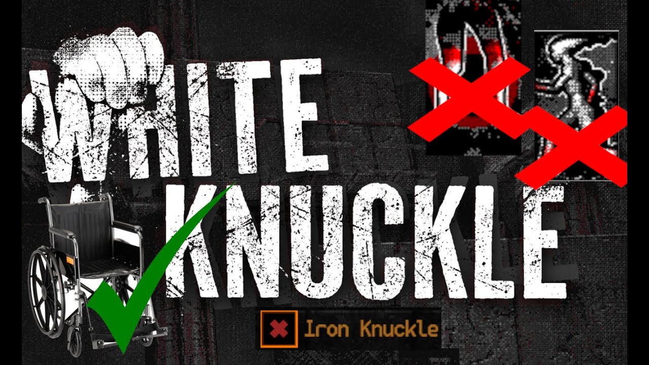 Beating White Knuckle without walking (with Iron Knuckle on)