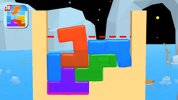 Jelly Block 3D (SOFTBODY TETRIS) 33 Levels + Challenges | Android Gameplay Walkthrough