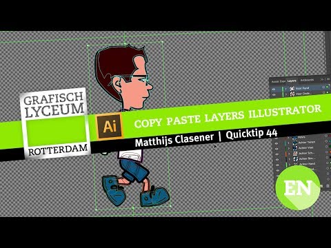 Quick tip 44 | Copy and Paste Layers in Illustrator