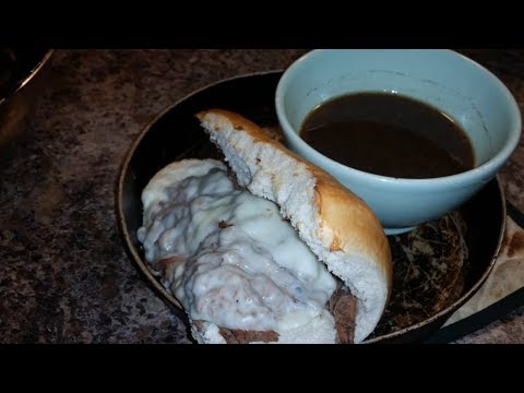 French Onion Dip Beef Sandwich