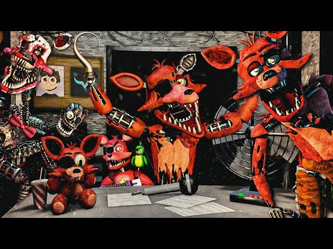 Видео: ФОКСЯНЫ СНОВА НАПАЛИ ТОЛПОЙ НА НЕПТУНА! ✅ FNAF One Night at Foxy REMAKE