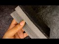 ASMR SPONGE RIPPING 🧽👂// DRY CRISPY BLACK SPONGE RIPPING 🌈