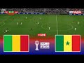 مالي ضد السنغال كأس الأمم الأفريقية 2025 محاكاة لعبة بيس 21 