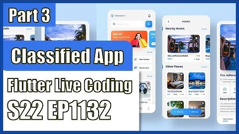 [Flutter] Flutter Live Coding EP1132 (Classified App Part 3) | river_pod