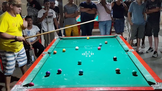 Baianinho vs Lúcio de Campo Grande, o jogo de sinuca que desafiou as leis  da FÍSICA 