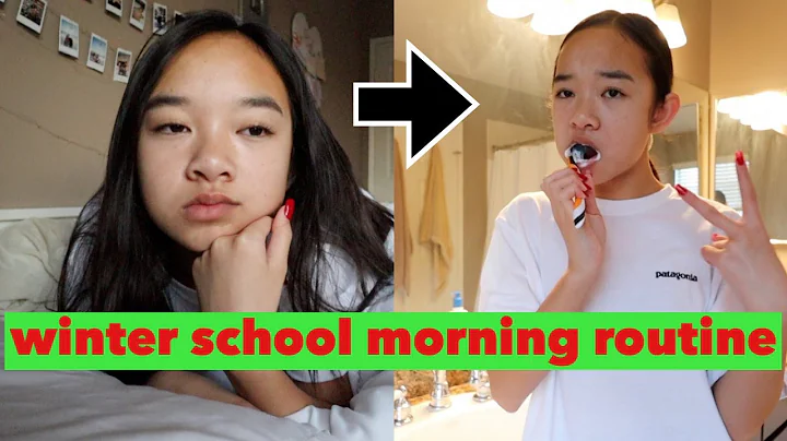 WINTER SCHOOL MORNING ROUTINE! Vlogmas Day 17 + 18...