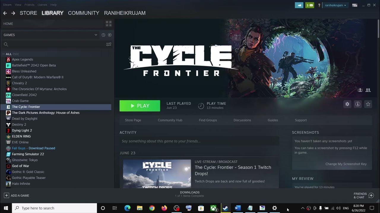 The Cycle FrontierFix Can't Connect To Servers, Server offline