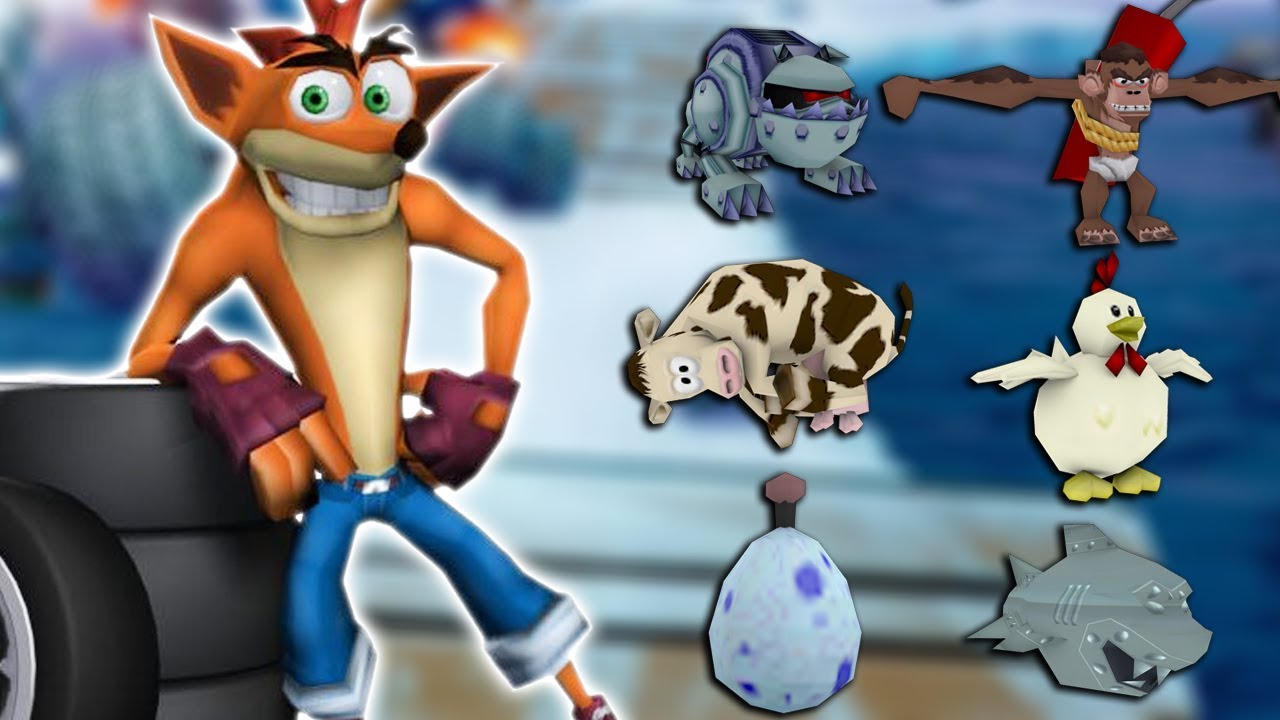 Crash Tag Team Racing items Road To CTR NitroFueled YouTube