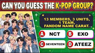 Guess The K-Pop Group By Clues | K-Pop Quiz 2026