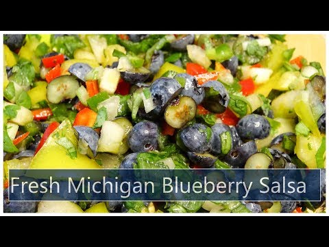 Fresh Blueberry Salsa | Salsa Recipe | Blueberry recipes