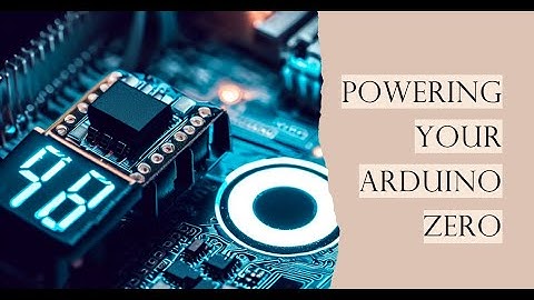 Arduino Zero and power consumption