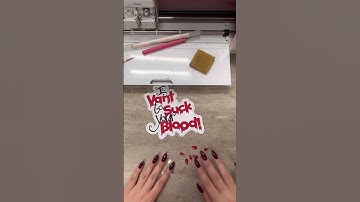 ONE Minute Make - I VANT TO SUCK YOUR BLOOD TITLE - With Gracie - How to Assemble SVG Files