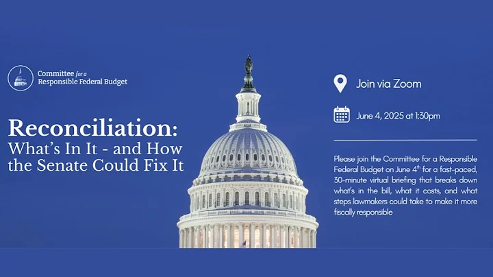 Reconciliation: What's In It – and How the Senate Could Fix It