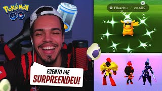 O NOVO EVENTO DO POKÉMON GO ME SURPREENDEU... ESTREIA DO CHARCADET 😮🔥✨