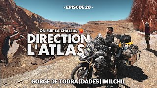 L'ATLAS À MOTO - LA BEAUTÉ PURE DU MAROC 🏍️🇲🇦✨ TODRA, DADES, IMILCHIL...