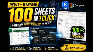 Create 100 Revit Sheets in One Click Using Dynamo