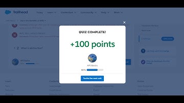 Learn the Benefits of APIs - API Basics in Trailhead Salesforce