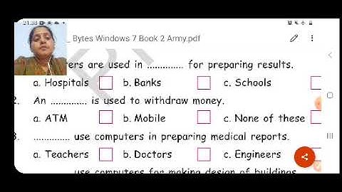 Class ll Computer 04 05 2021 by Ms Poonam Singh