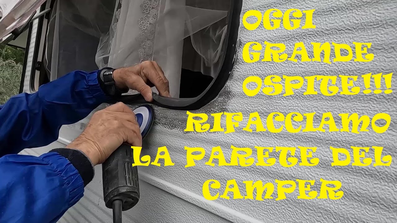 OGGI GRANDE OSPITE!!! RIFACCIAMO LA PARETE DEL CAMPER #camper #camperlife #vanlife #keepongroove
