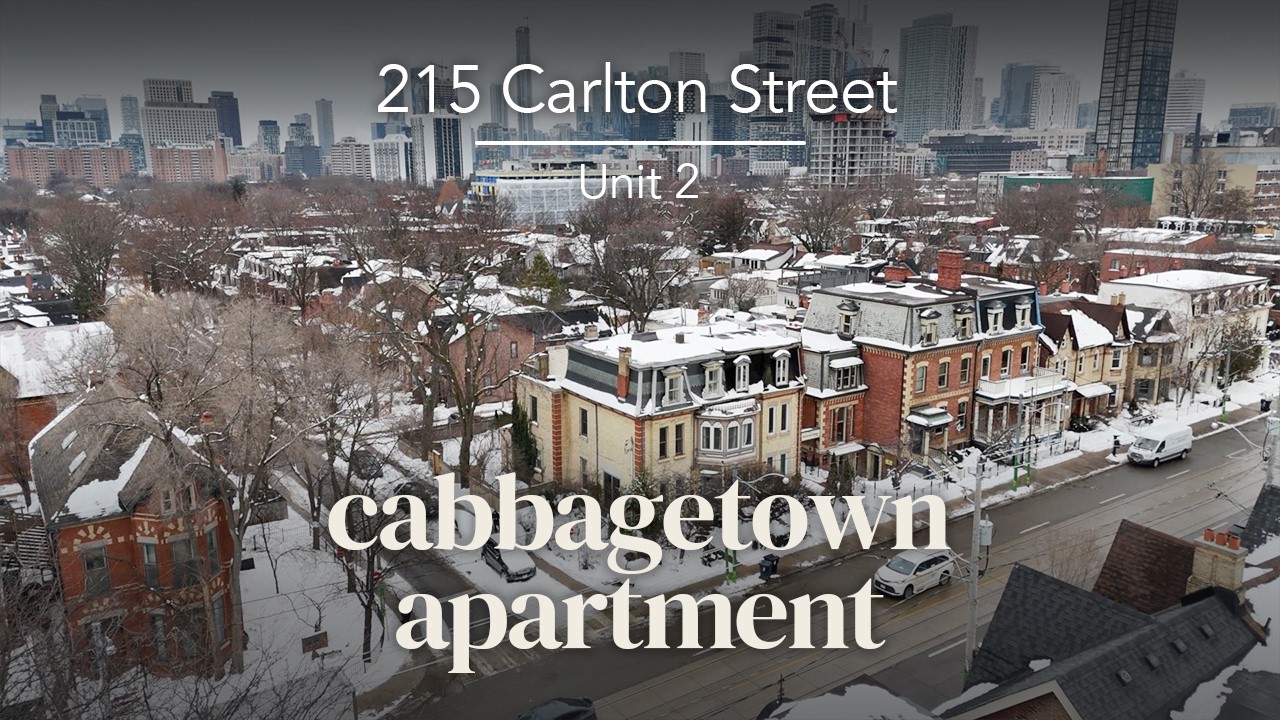 215 Carlton Street, Unit 2 • Toronto Apartments • J & C Toronto Real Estate Group