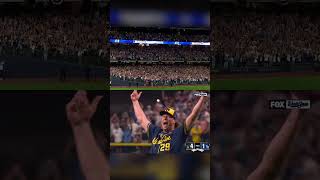 Absolute scenes in Milwaukee as the Brewers win their first World Series in franchise history 😱