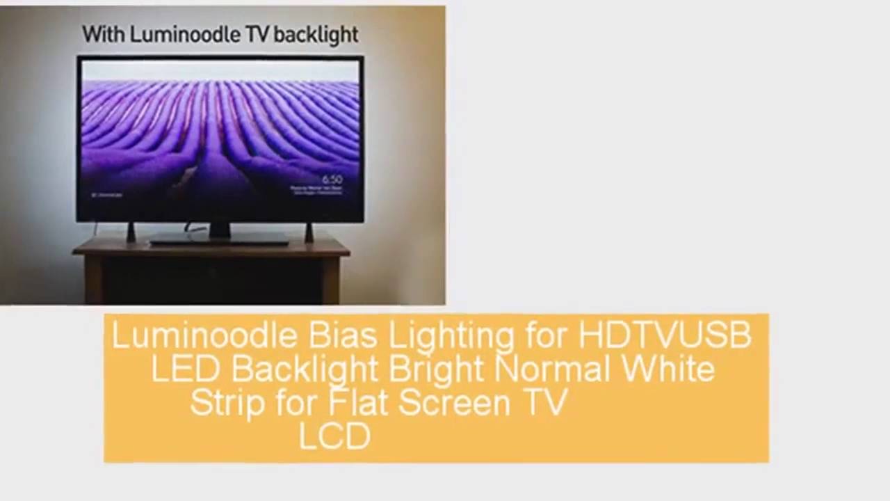 USB Luminoodle Bias Lighting