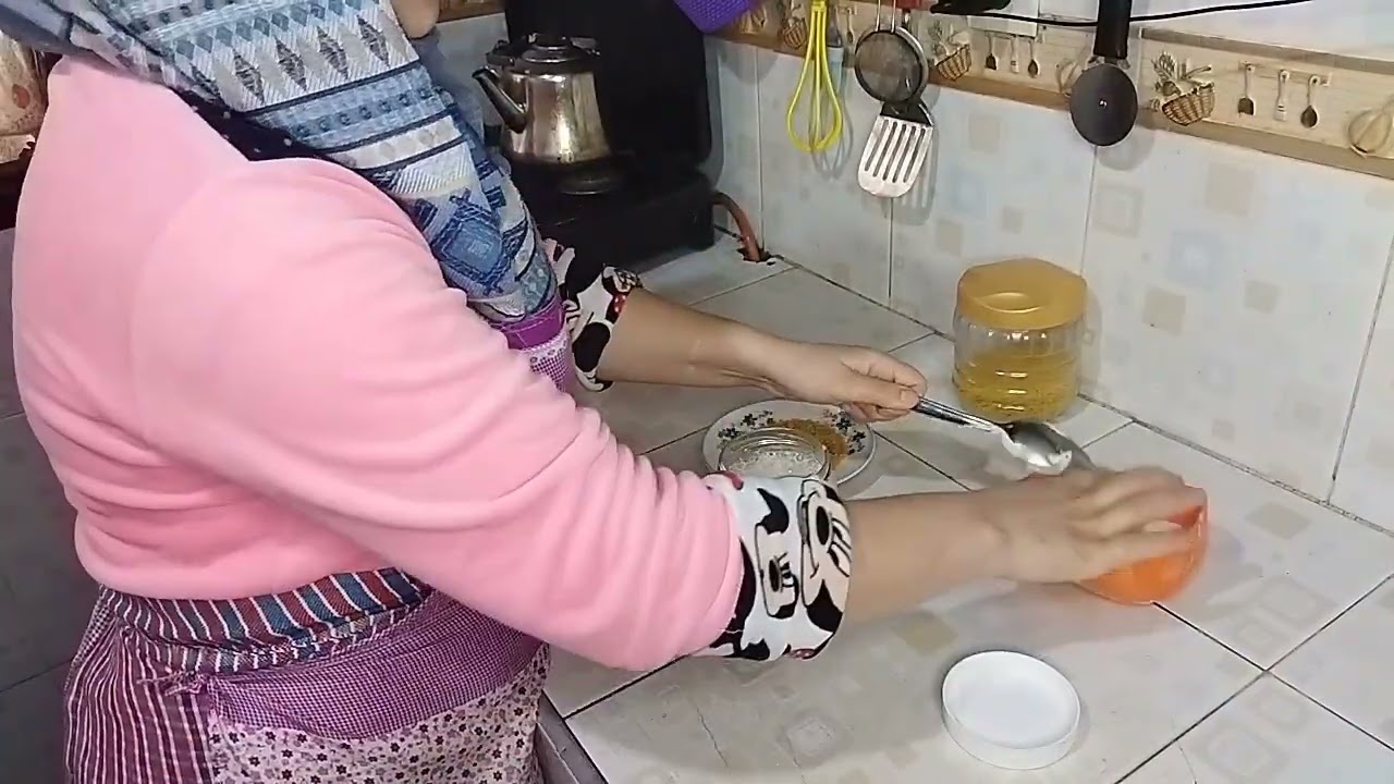 حريرة بطريقتي كتجي غزالة ومعلكة 