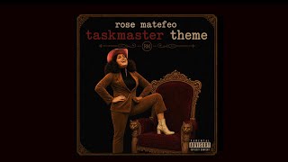 Taskmaster theme - Rose Matafeo 