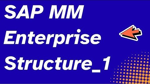 Session 10: SAP MM Enterprise Structure Configuration Step-by-Step | S/4HANA Latest_1