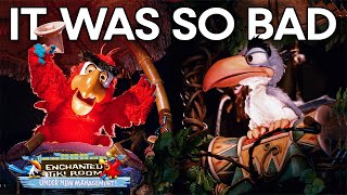 Disney's Awful Attraction Update  The Enchanted Tiki Room: Under New Management