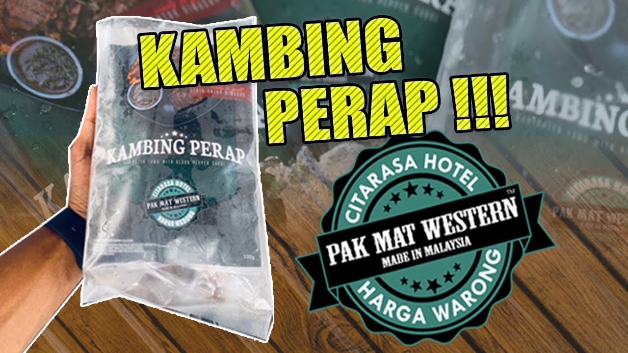 Pak Mat Western Jual Kambing Perap Peh Sedap !!! - YouTube