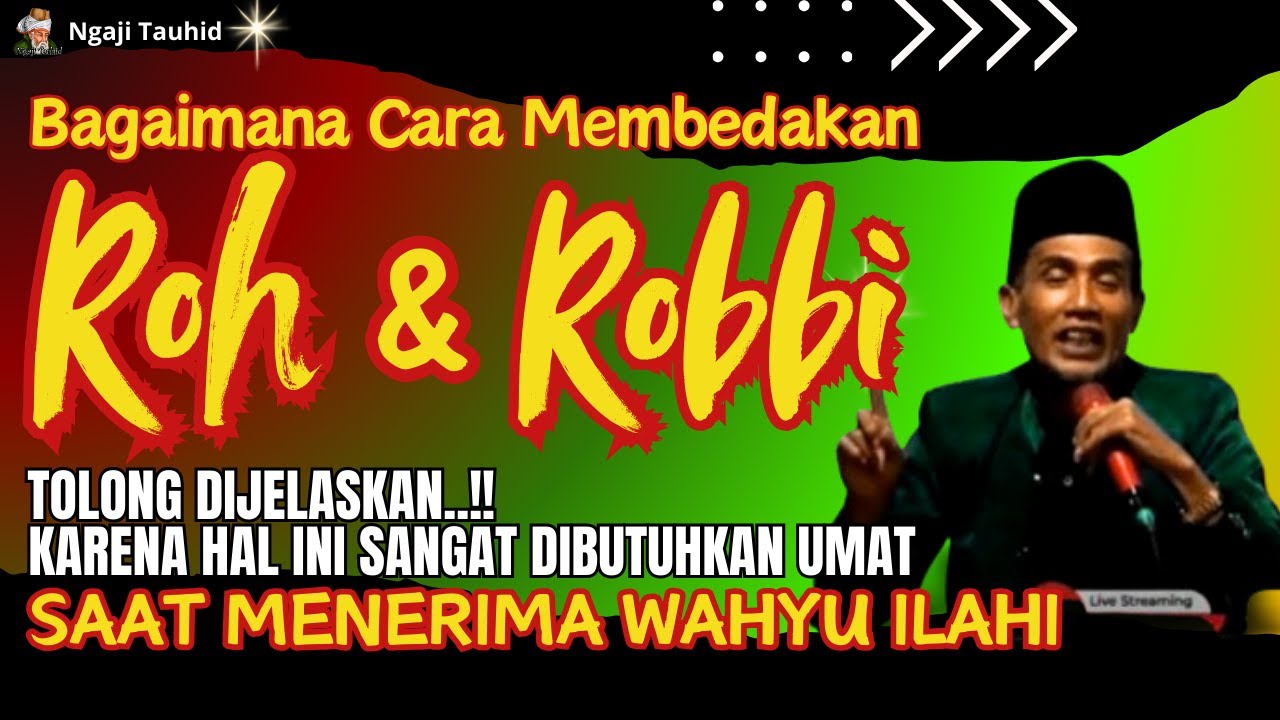 TERJAWAB❗️🔥RAHASIA ANTARA ROH DAN TUHAN YANG SELAMA INI DISEMBUNYIKAN - Gus Mukhlason Rosyid