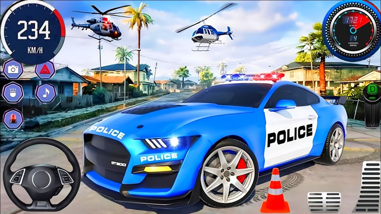 Police Car Chase Simulator 3D Game - Real Cop Cars Driving Simulator ...