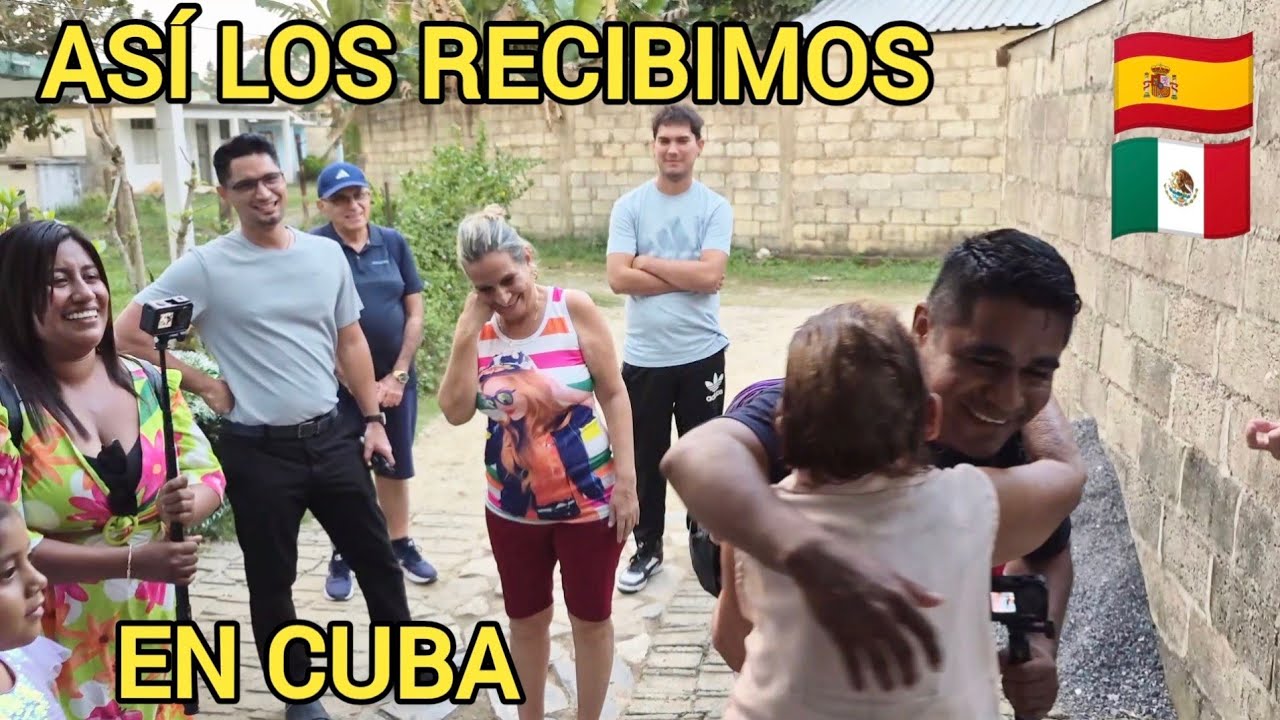 Así recibimos en Cuba a suscriptores de estos dos países.@Guitarra.Viajera @ViajandoconLily 