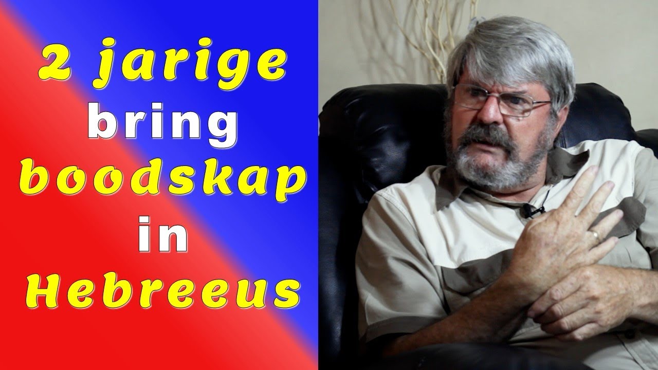 2 jarige bring boodskap in Hebreeus