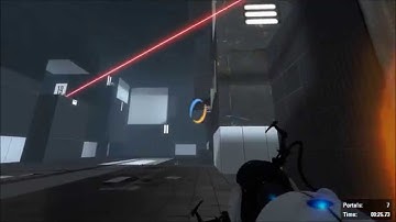 [Portal 2] Speedrun of Laser Chaining in 32.21s