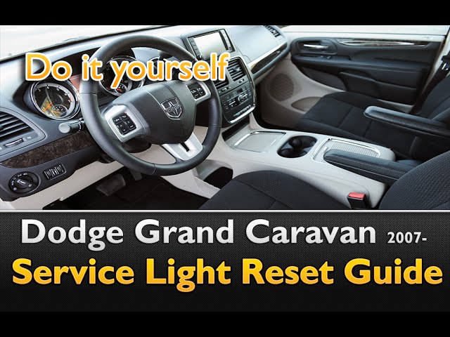 Dodge Grand Carvan / Lancia Voyager / Chrysler Voyager Service Light Oil Life Maintenance - Youtube