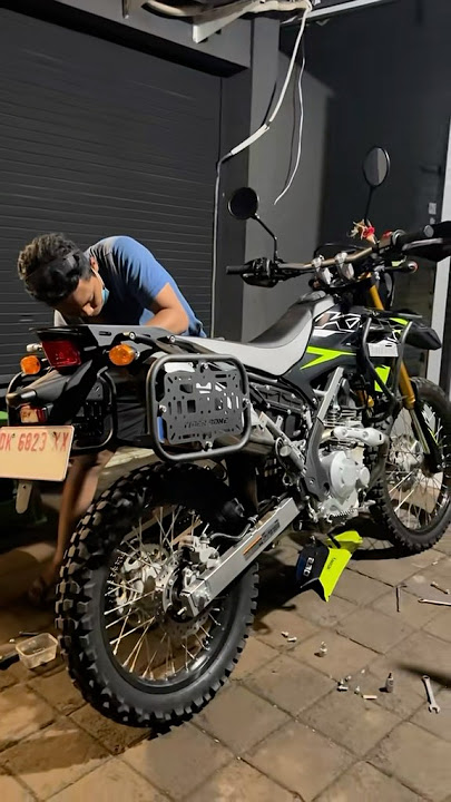 KLX 230 Modif Touring #kawasaki #kawasakiklx #klx230