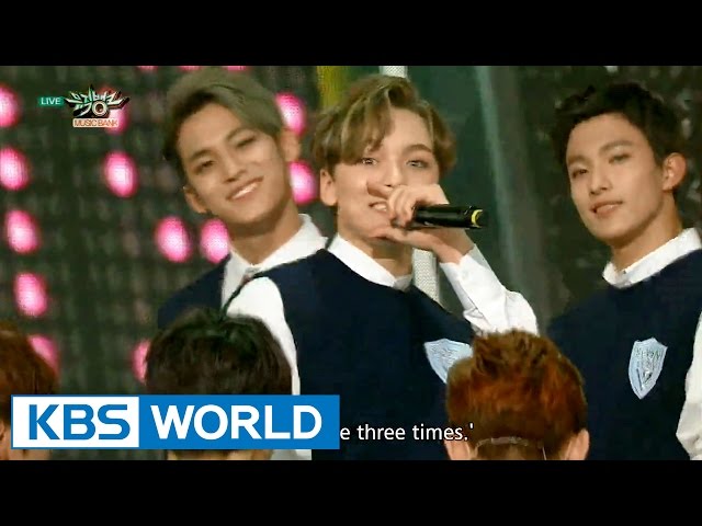 SEVENTEEN - Manse | 세븐틴 - 만세 [Music Bank HOT Stage / 2015.10.02] class=