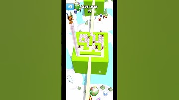 Gameplay top mobile games Relaxing n satisfying game iOS/ANDROID Stacky Dash  #shorts Level 2585